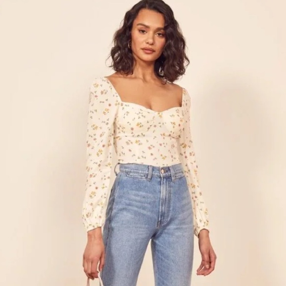 Reformation Reign Top Size 0